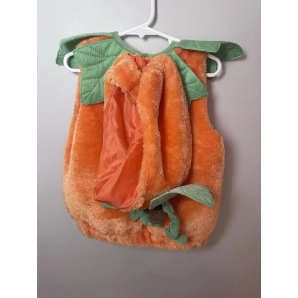 spooktacular creations Plush Big Soft Pumpkin Costume 2 Pieces 12-24 Months